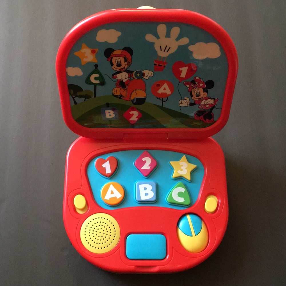 MICKEY MOUSE ABC 123 INTERACTIVE PLAY COMPUTER